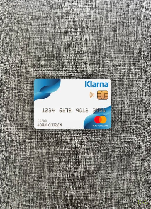 Finlande Klarna bank mastercard photolook ,